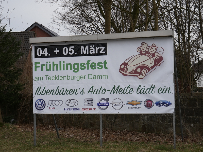 Frühlingsfest am Tecklenburger Damm, Ibbenbürener Automeile 2017 