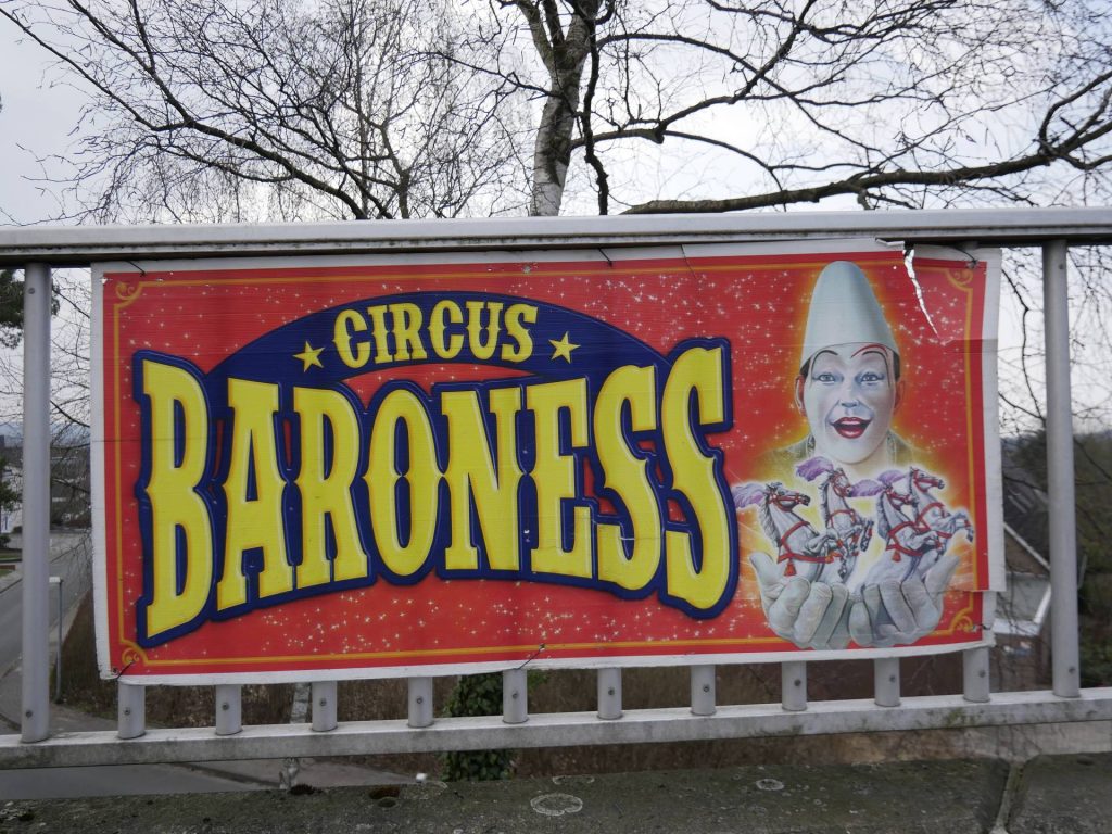Plakat Zirkus Baroness